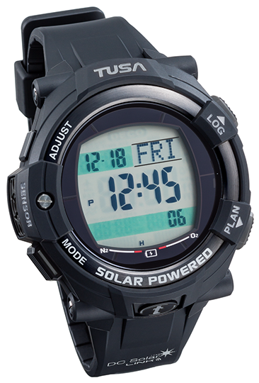 TUSA DIVING COMPUTER DC Solar LINK [IQ1204] - DemoMain-BK